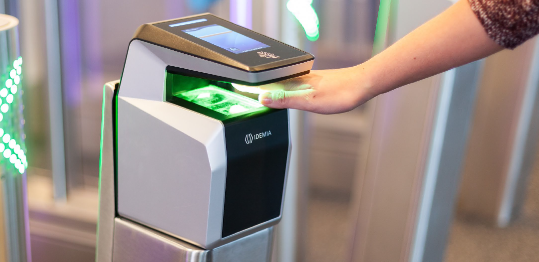 Czytnik biometryczny IDEMIA Contactless fingerprint reader to nie science fiction!